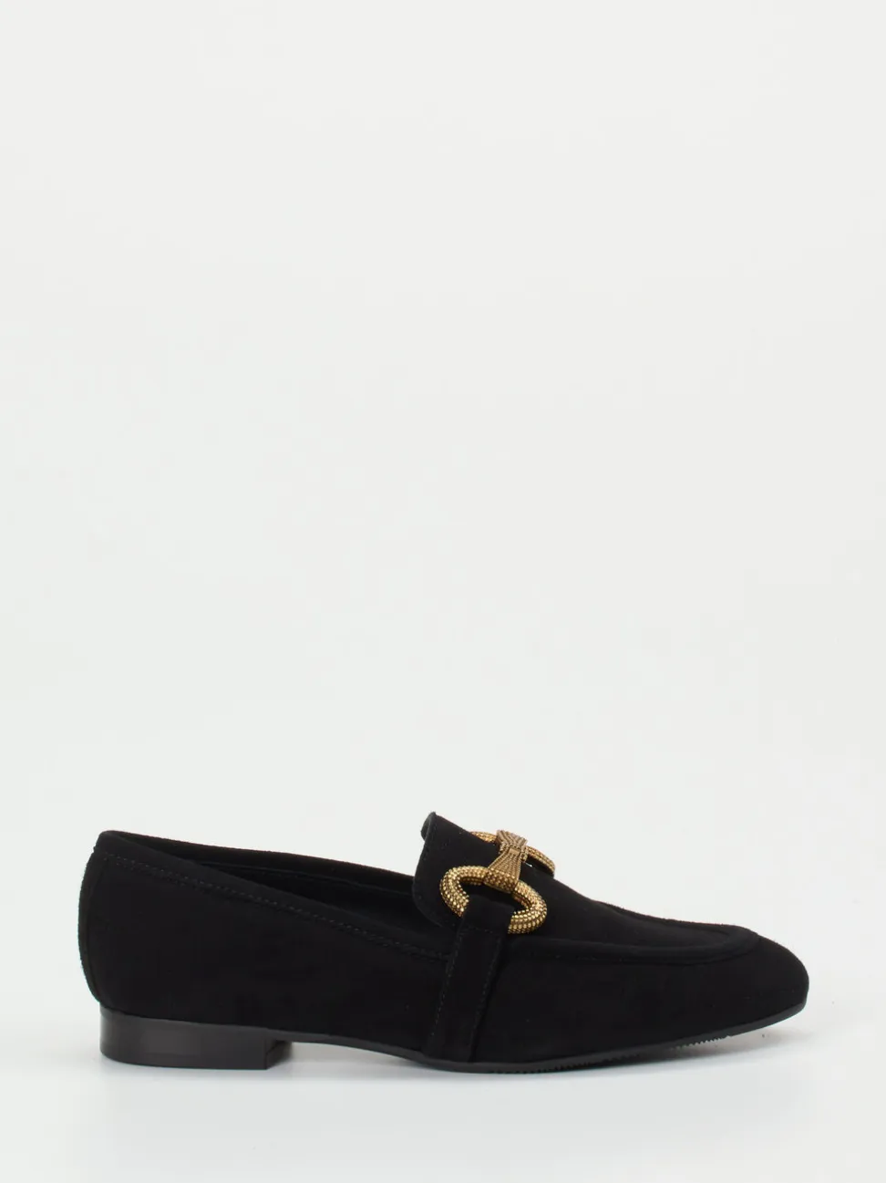 Konstantin Starke – Loafer aus Veloursleder Schwarz