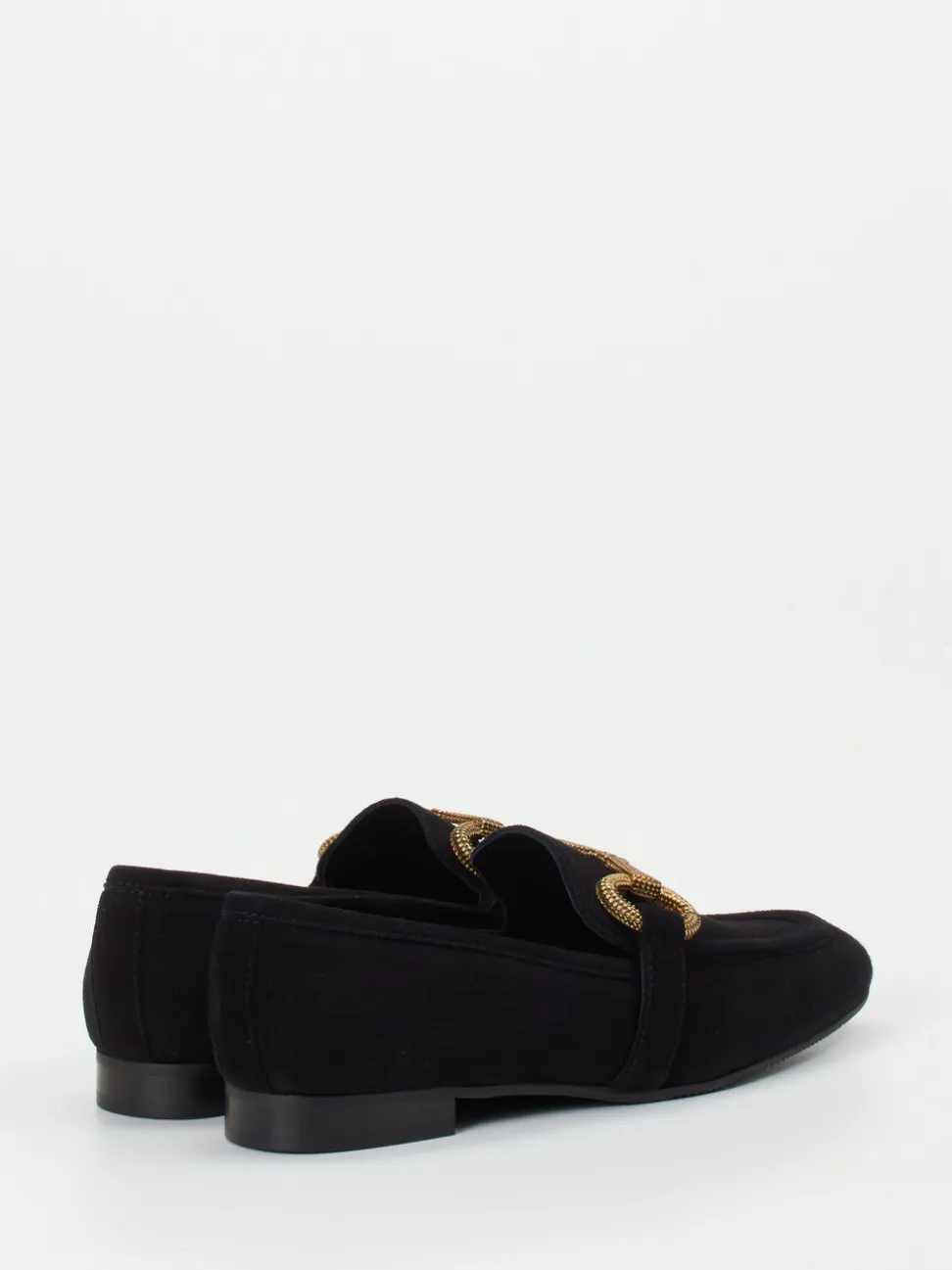 Konstantin Starke – Loafer aus Veloursleder Schwarz