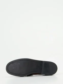 Konstantin Starke – Loafer aus Hochglanzleder Braun