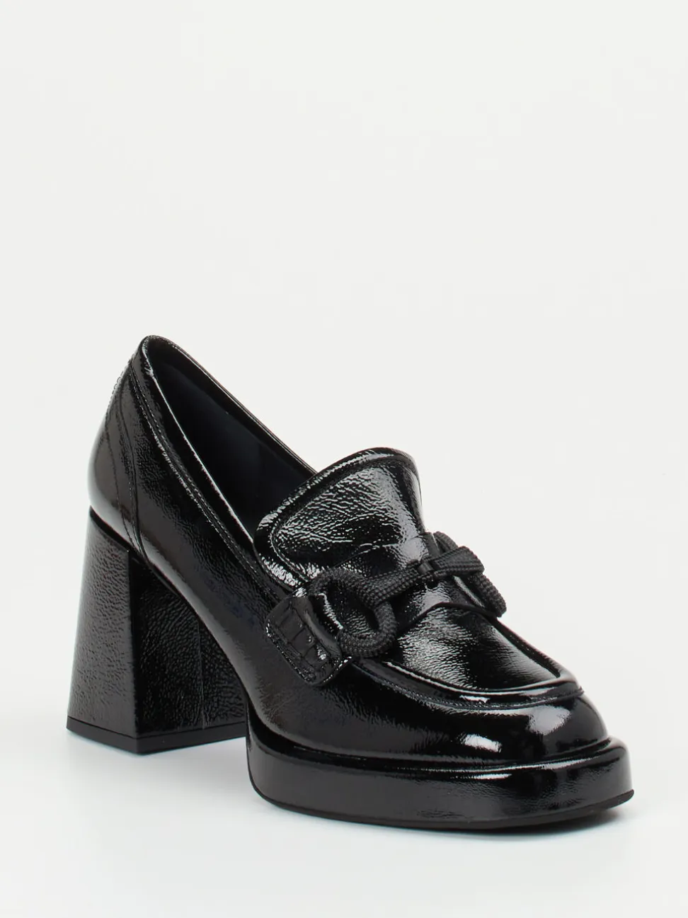 Konstantin Starke – Loafer aus Lackleder Schwarz