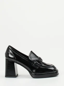 Konstantin Starke – Loafer aus Lackleder Schwarz