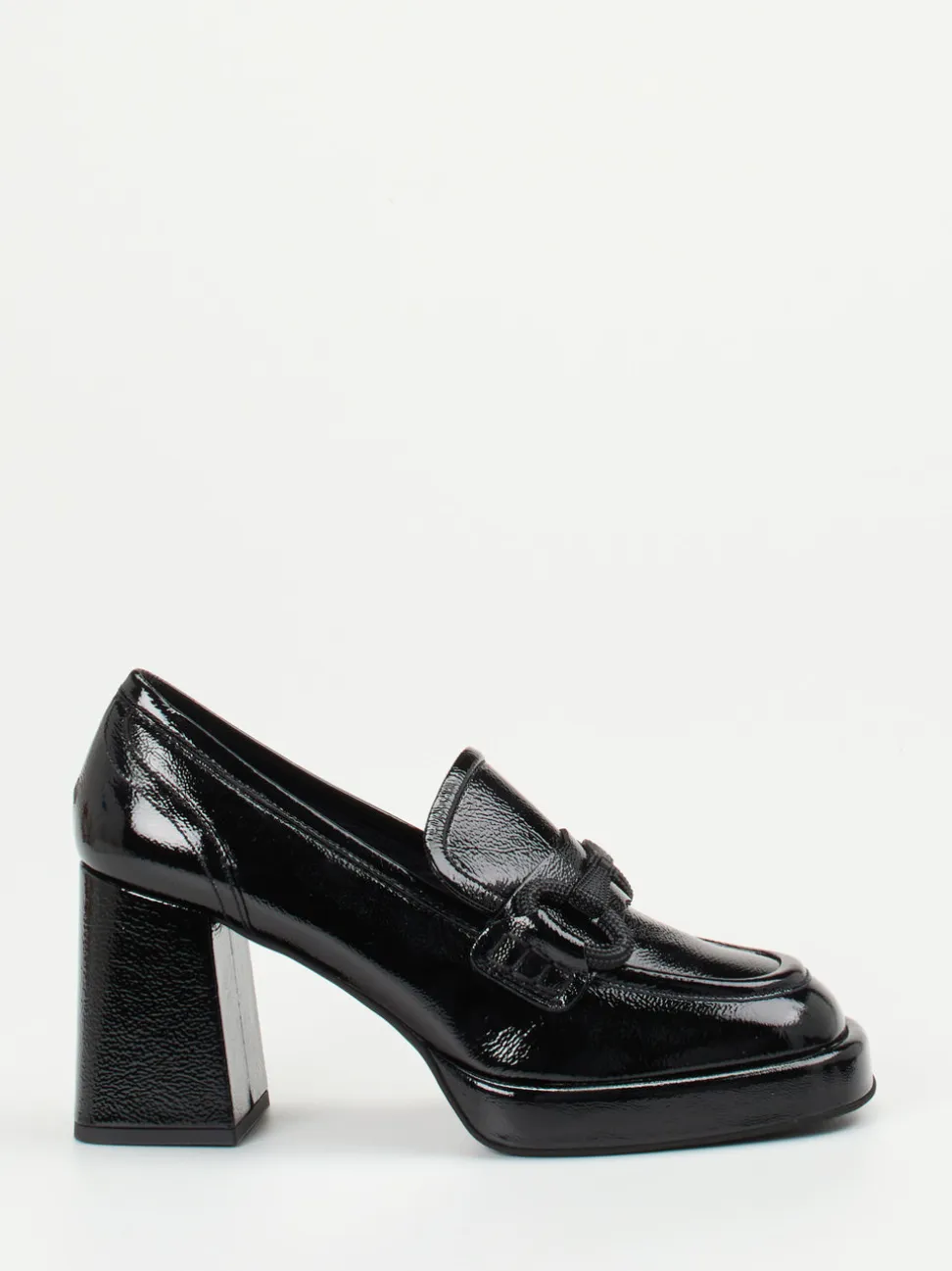 Konstantin Starke – Loafer aus Lackleder Schwarz