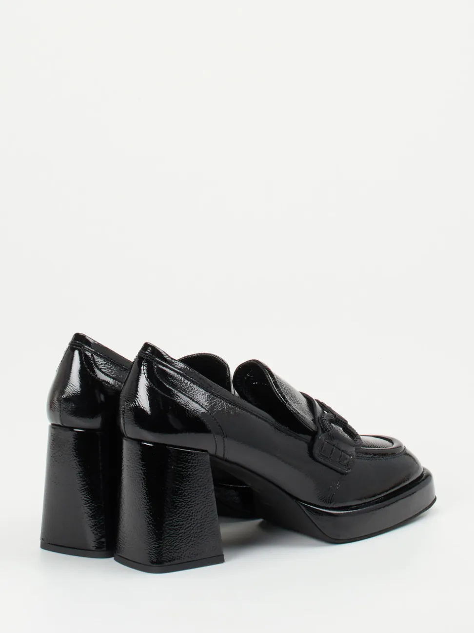 Konstantin Starke – Loafer aus Lackleder Schwarz