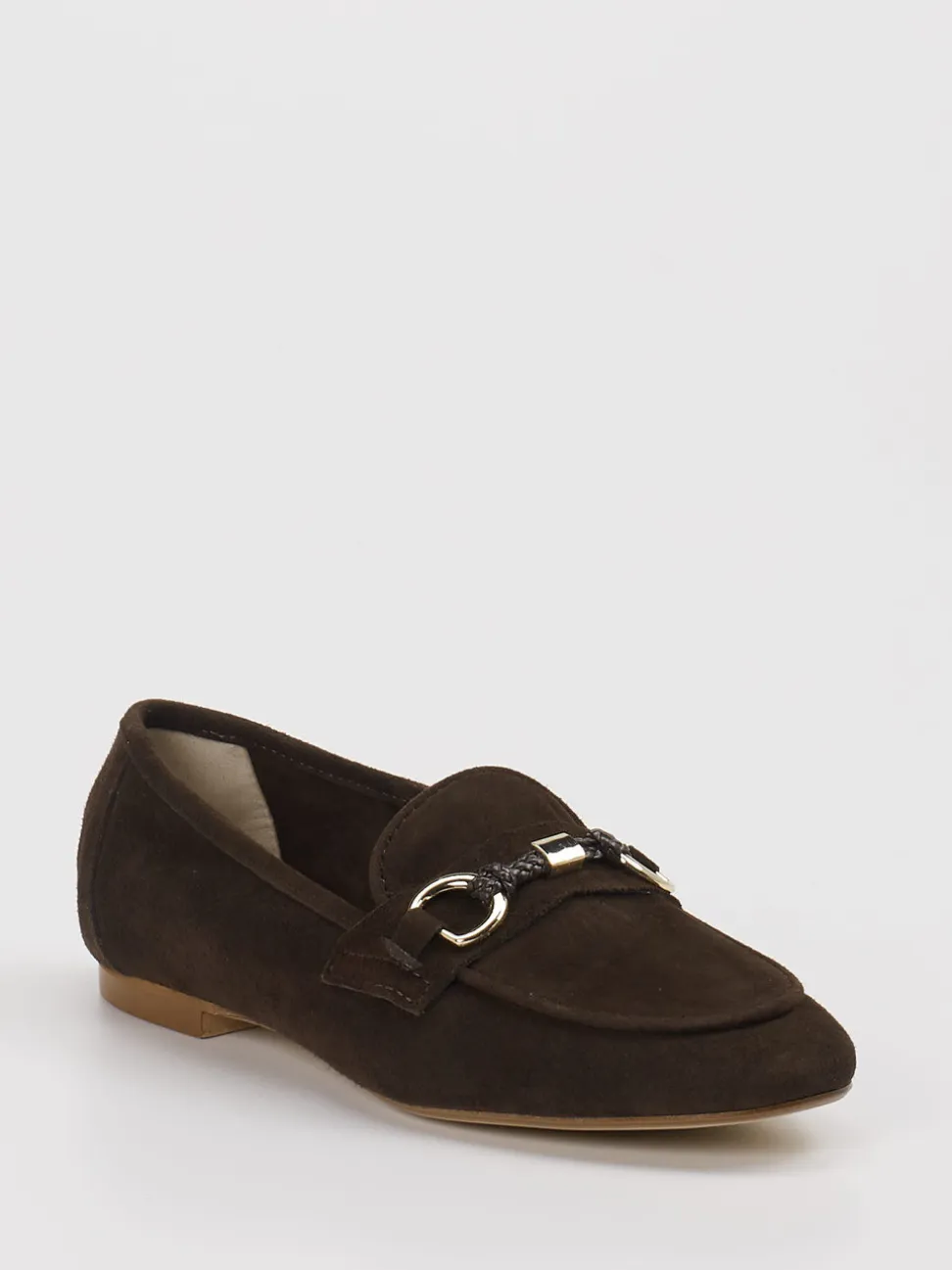 Konstantin Starke – Loafer aus Veloursleder Dunkelbraun