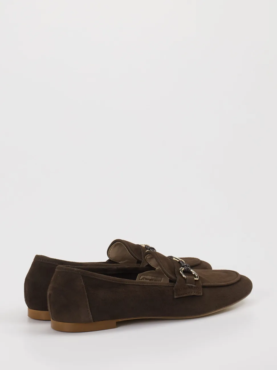Konstantin Starke – Loafer aus Veloursleder Dunkelbraun