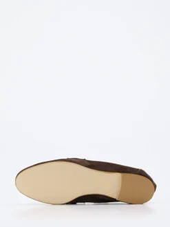 Konstantin Starke – Loafer aus Veloursleder Dunkelbraun