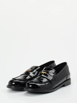 Konstantin Starke – Loafer aus Lackleder Schwarz