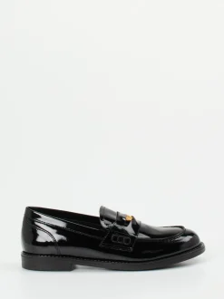 Konstantin Starke – Loafer aus Lackleder Schwarz