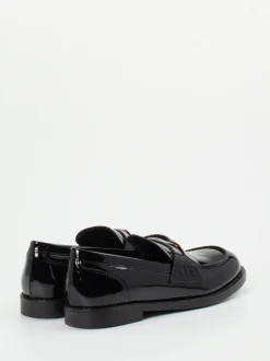 Konstantin Starke – Loafer aus Lackleder Schwarz