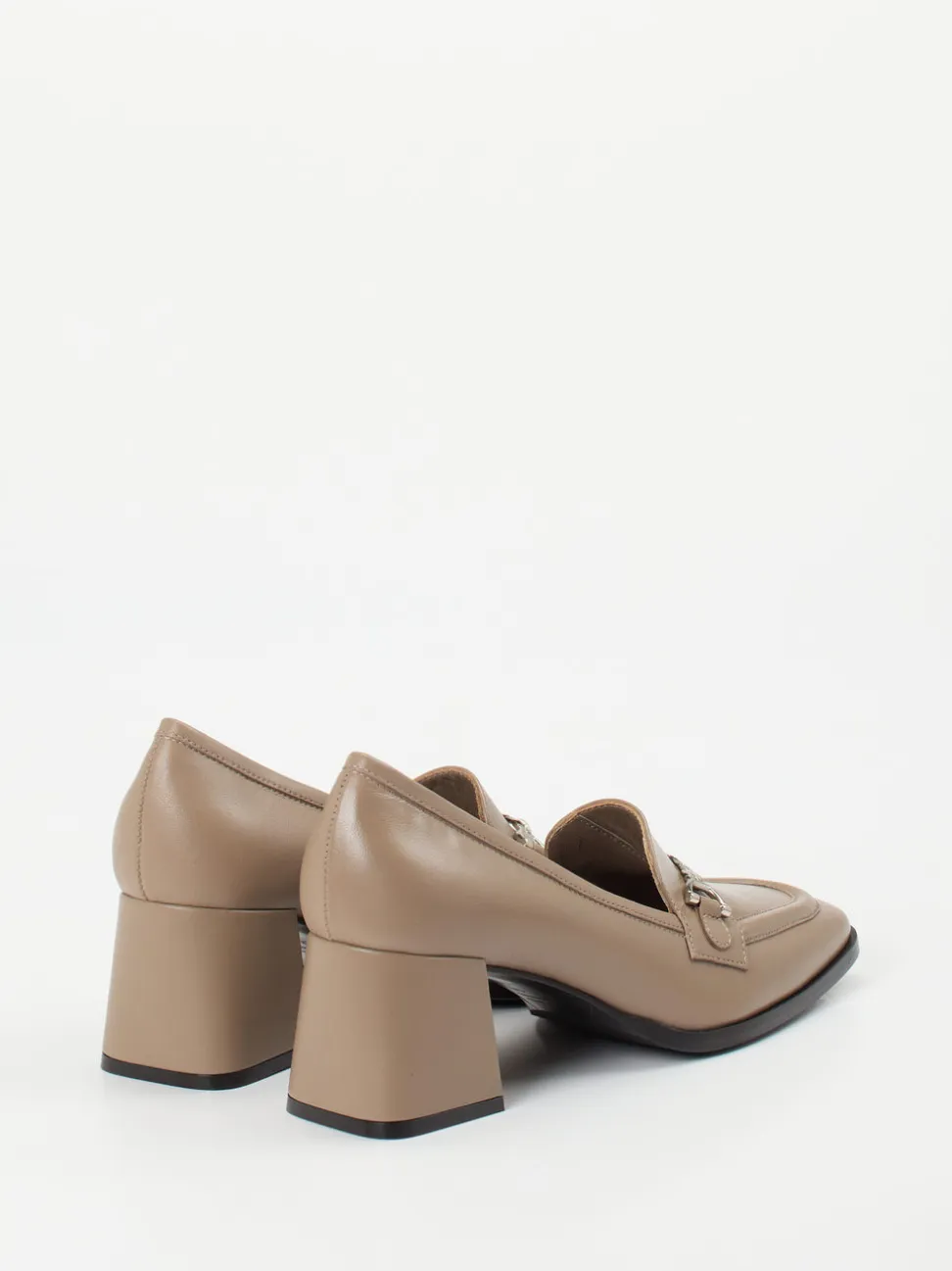 Konstantin Starke – Loafer-Pumps aus Lammleder taupe