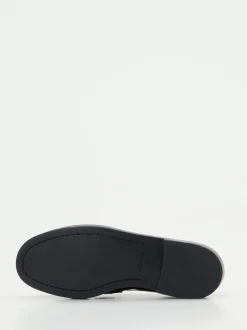 Konstantin Starke – Loafer aus Hochglanzleder schwarz