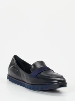 Konstantin Starke – Loafer aus Lammleder in Blau