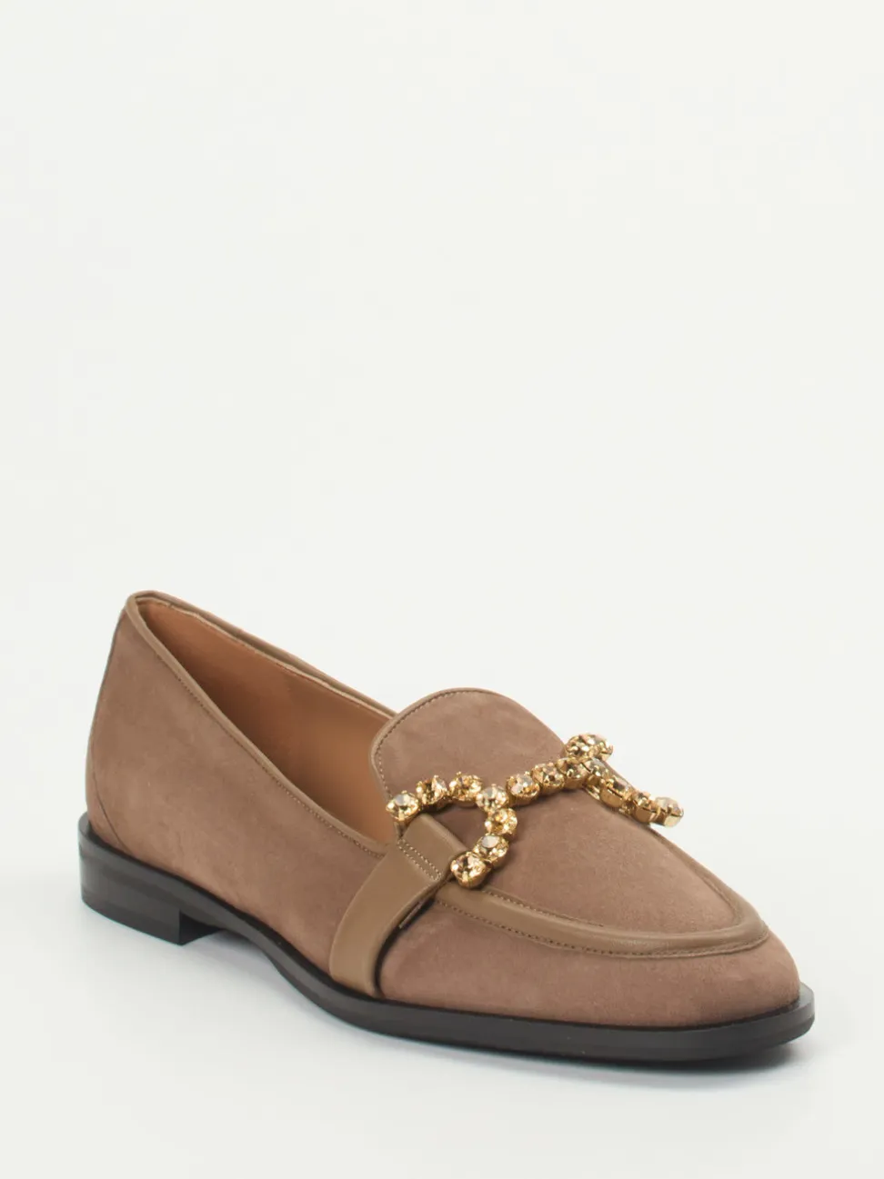 Konstantin Starke – Loafer aus Veloursleder Braun