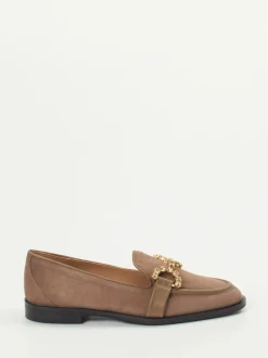 Konstantin Starke – Loafer aus Veloursleder Braun