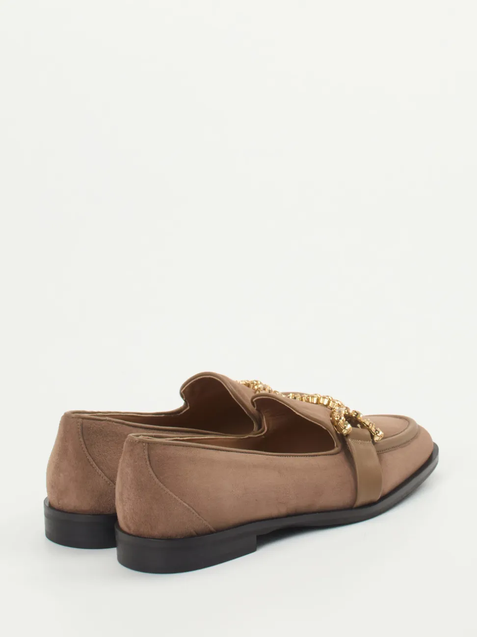 Konstantin Starke – Loafer aus Veloursleder Braun