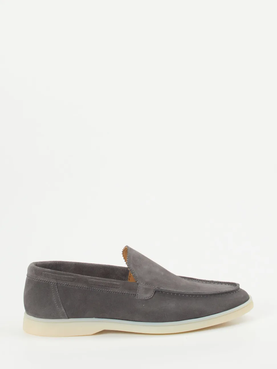 Konstantin Starke – Loafer aus Veloursleder Anthrazit
