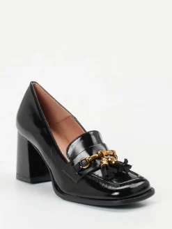 Konstantin Starke – Loafer aus Lackleder Schwarz