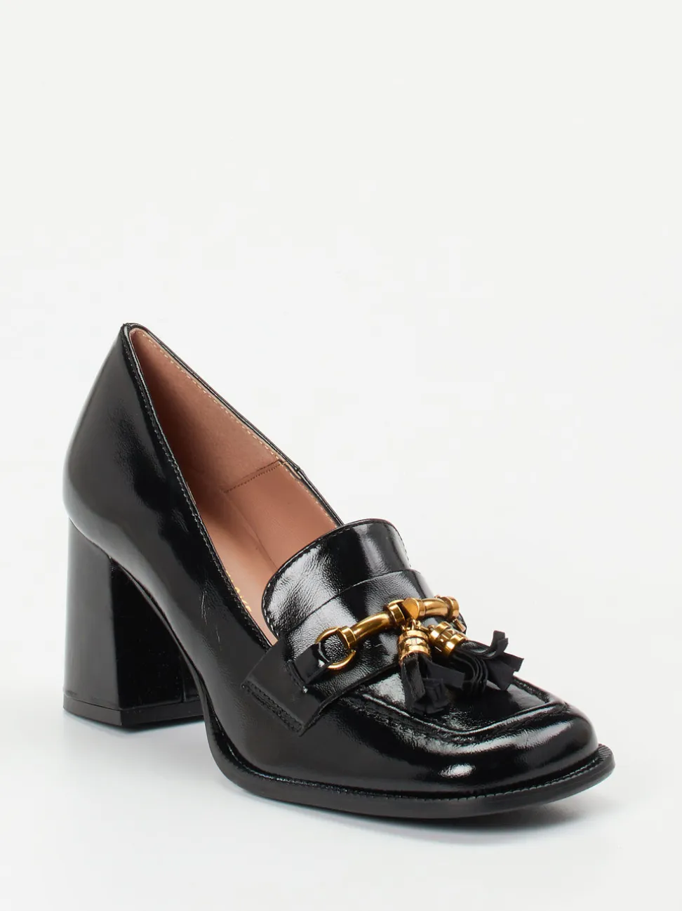 Konstantin Starke – Loafer aus Lackleder Schwarz