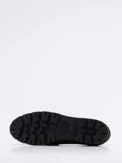 Konstantin Starke – Loafer aus Veloursleder Dunkelbraun