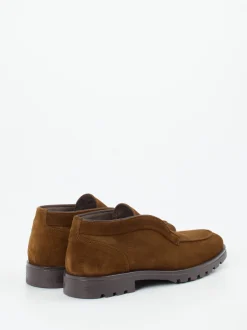 Konstantin Starke – Loafer aus Veloursleder Braun
