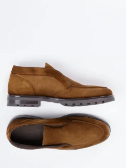 Konstantin Starke – Loafer aus Veloursleder Braun