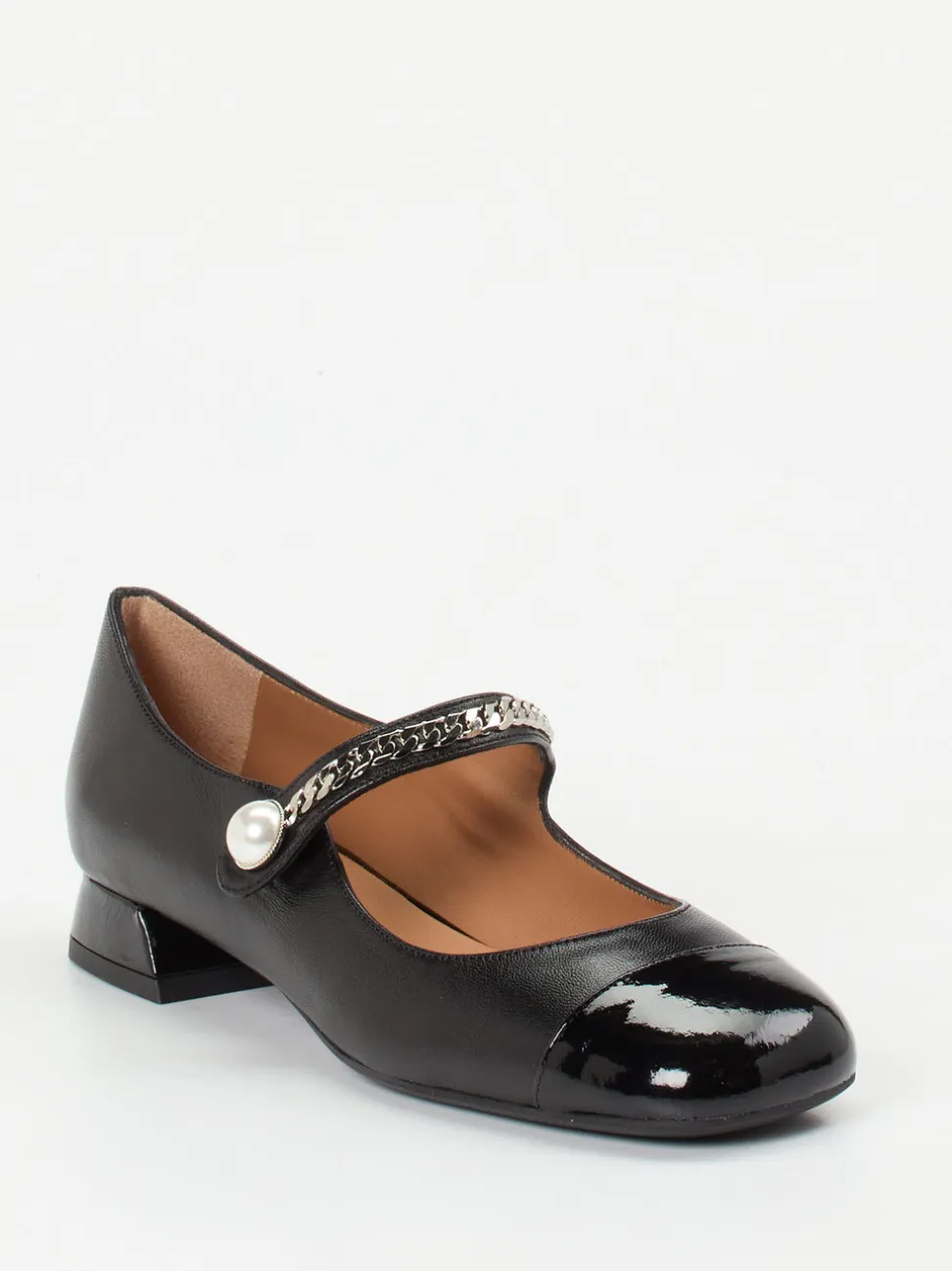 Konstantin Starke – Mary Jane Ballerinas aus Lammleder Schwarz