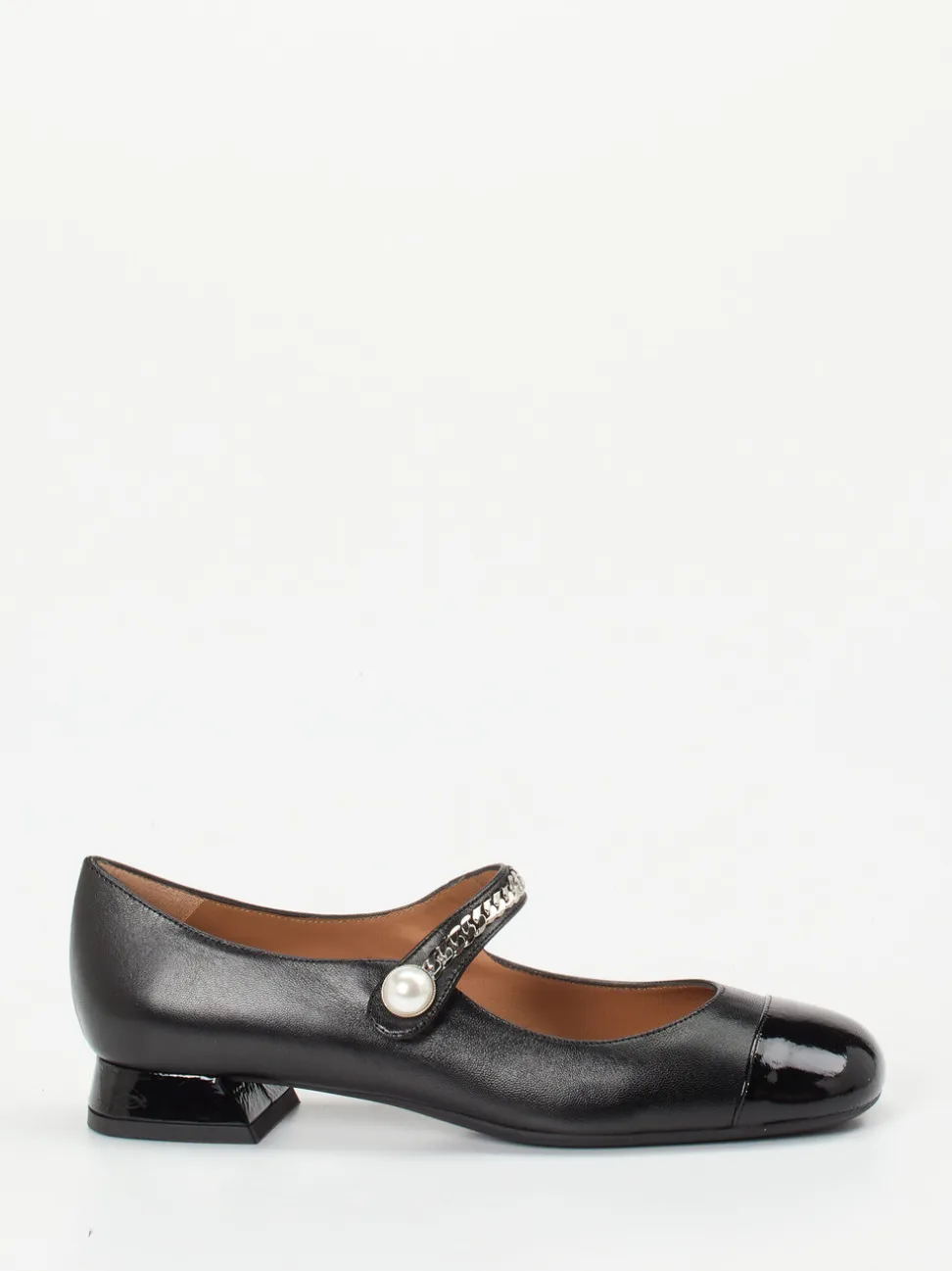 Konstantin Starke – Mary Jane Ballerinas aus Lammleder Schwarz