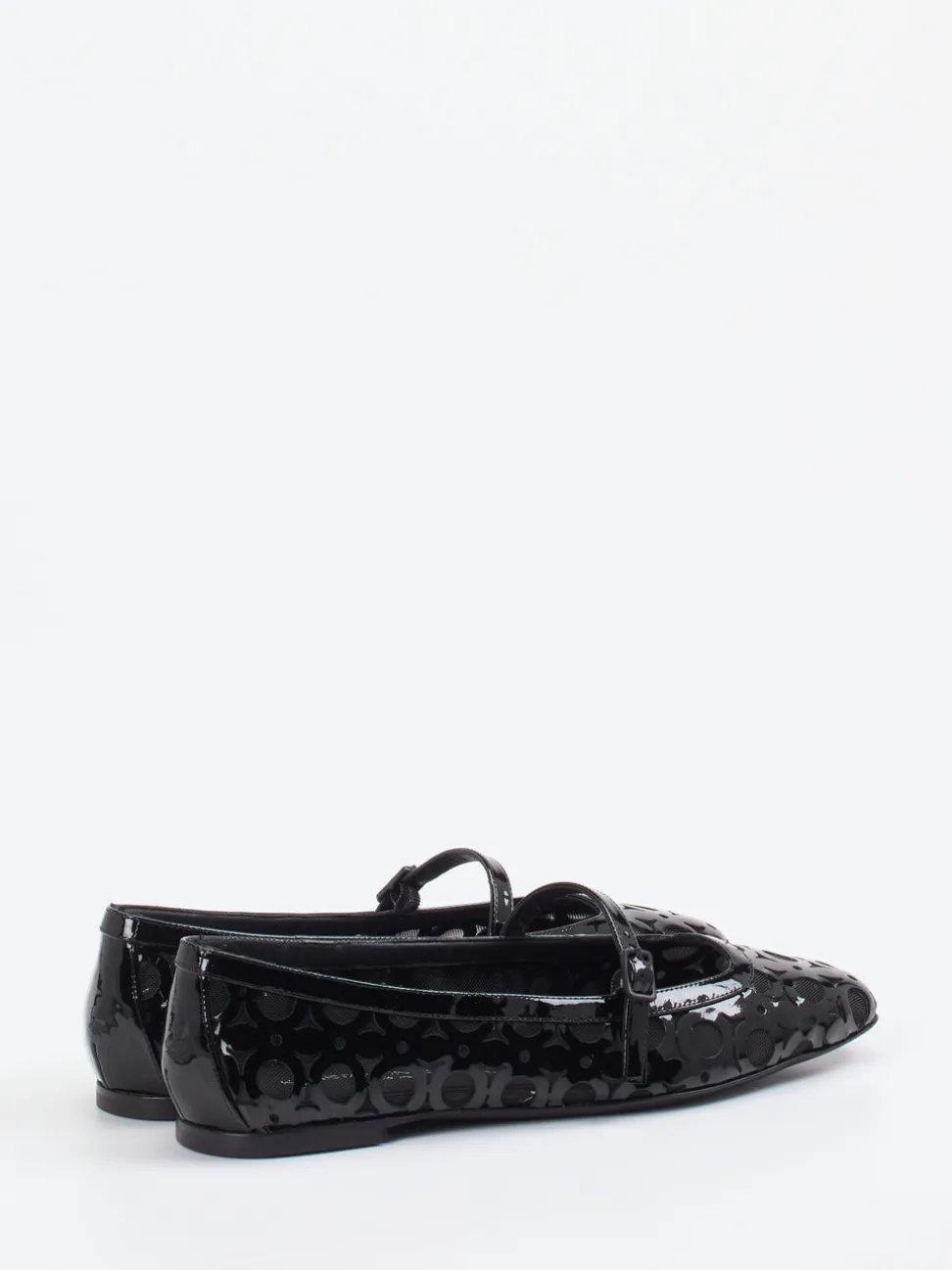 Konstantin Starke – Mary Jane Ballerinas aus Lackleder Schwarz