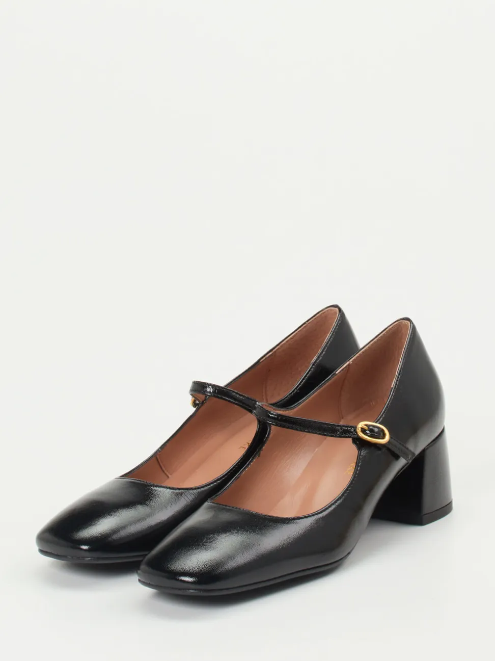 Konstantin Starke – Mary Jane Pumps aus Lackleder Schwarz