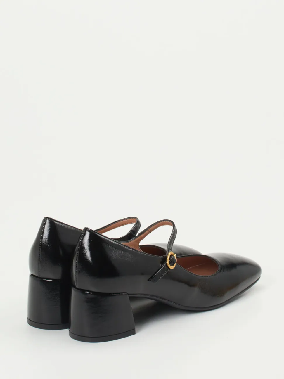 Konstantin Starke – Mary Jane Pumps aus Lackleder Schwarz