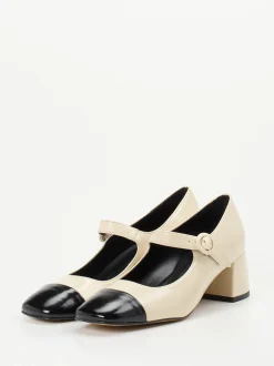 Konstantin Starke – Mary Jane Pumps aus Lackleder Bicolor