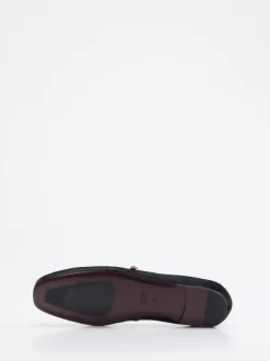 Konstantin Starke – Mary Jane Ballerinas aus Fell schwarz
