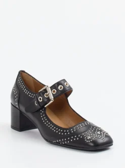 Konstantin Starke – Mary Jane Pumps aus Lammleder Schwarz