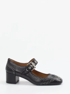 Konstantin Starke – Mary Jane Pumps aus Lammleder Schwarz