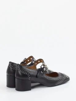 Konstantin Starke – Mary Jane Pumps aus Lammleder Schwarz