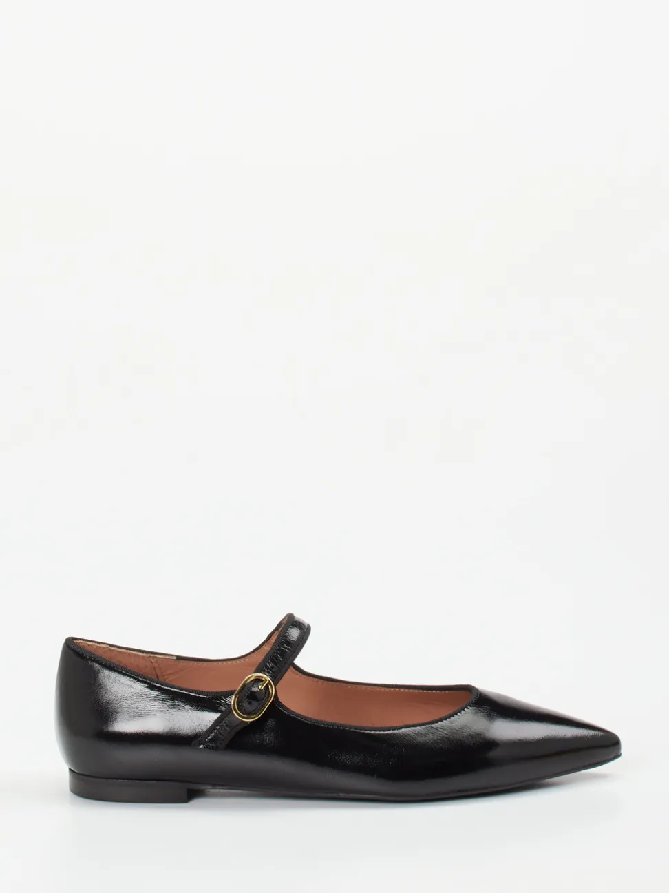 Konstantin Starke – Mary Jane Ballerinas aus Lackleder Schwarz