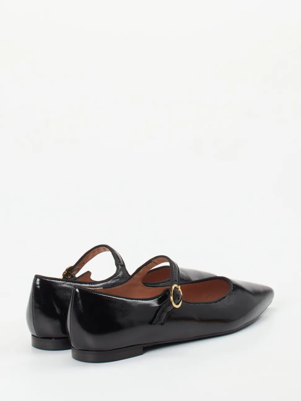 Konstantin Starke – Mary Jane Ballerinas aus Lackleder Schwarz