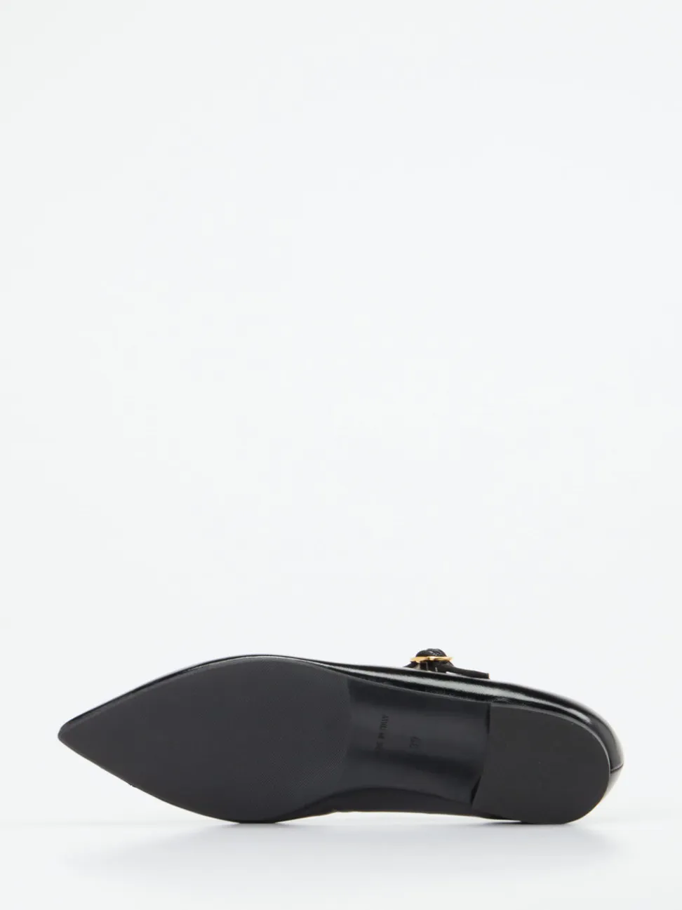 Konstantin Starke – Mary Jane Ballerinas aus Lackleder Schwarz