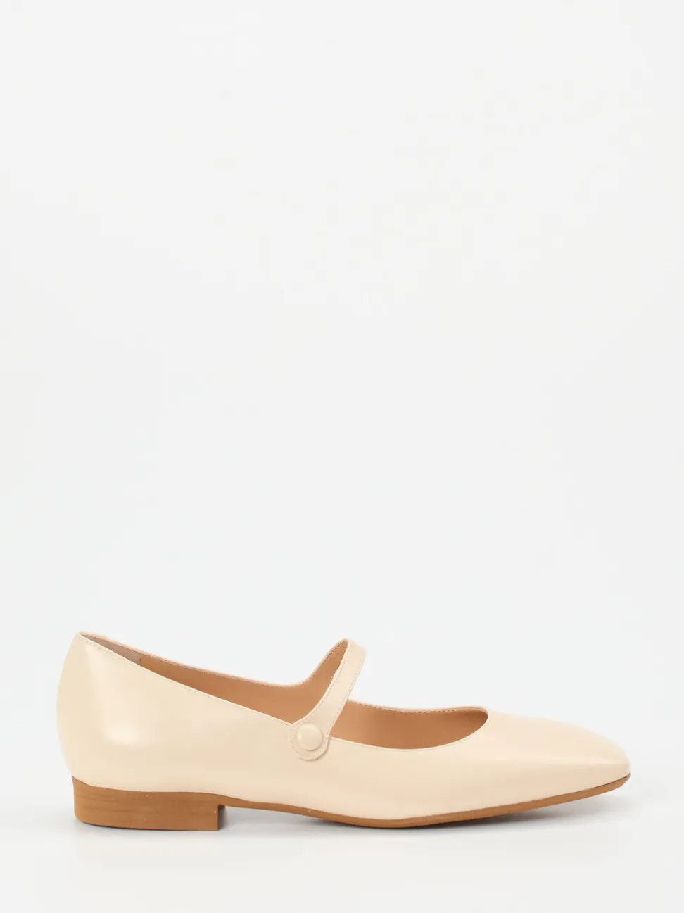 Konstantin Starke – Mary Janes aus Lammleder Beige