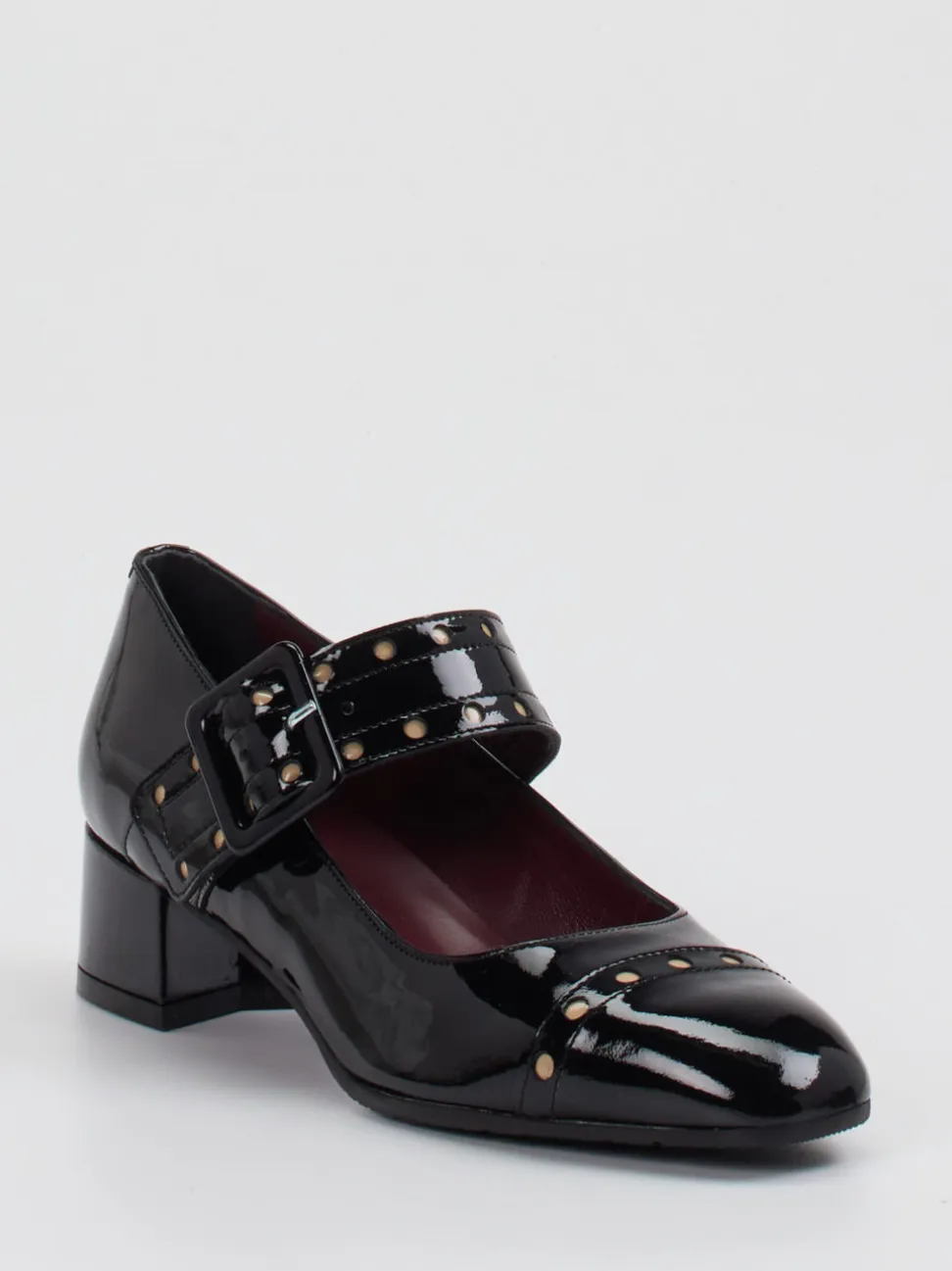 Konstantin Starke – Mary Jane Pumps aus Lackleder Schwarz