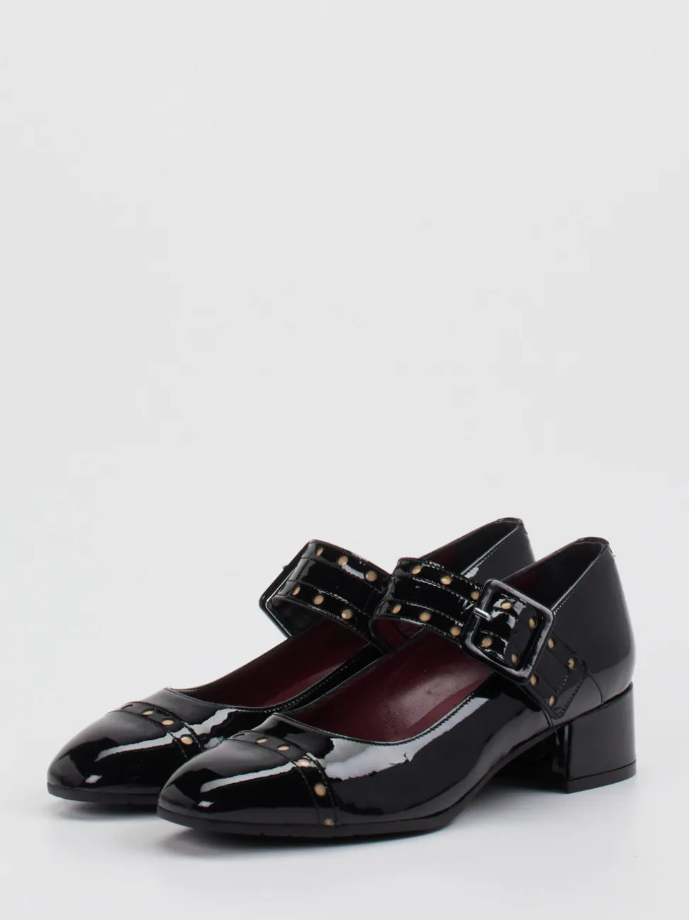 Konstantin Starke – Mary Jane Pumps aus Lackleder Schwarz