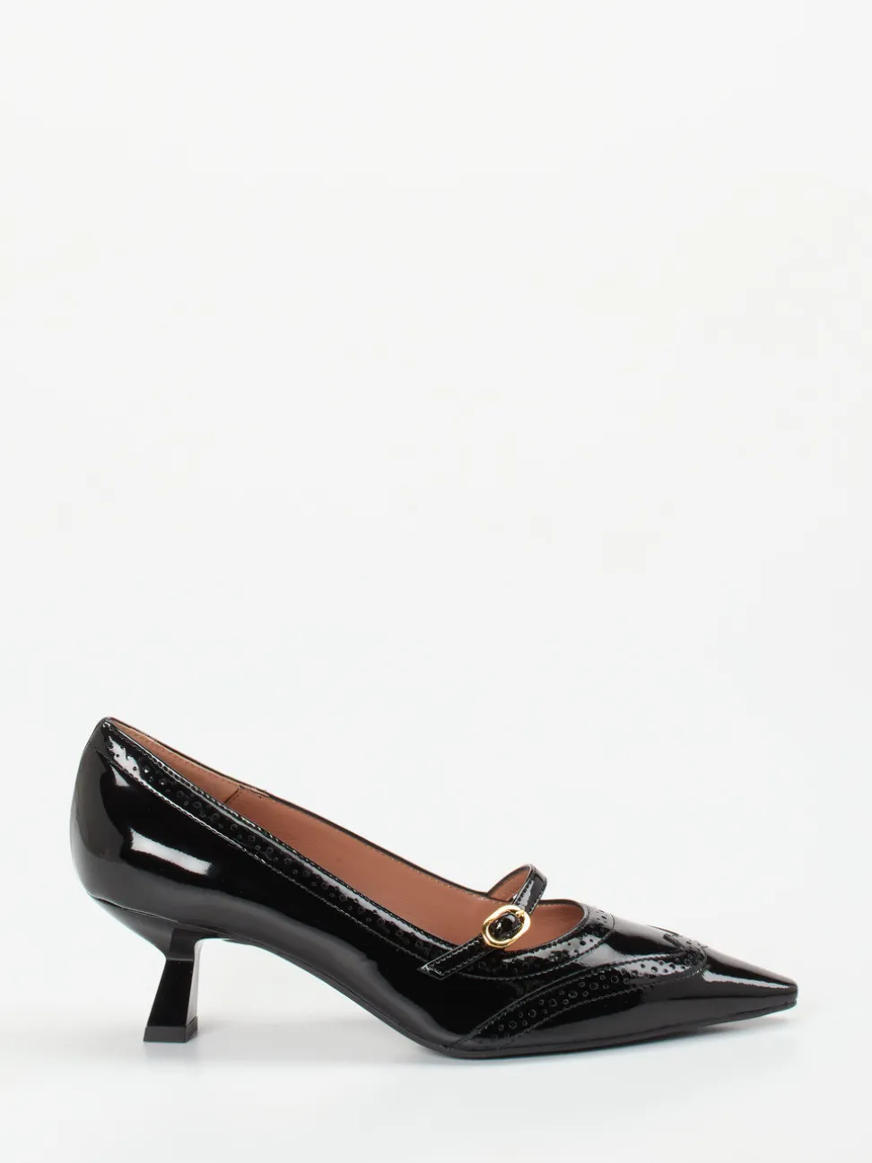 Konstantin Starke – Mary Jane Pumps aus Lackleder Schwarz