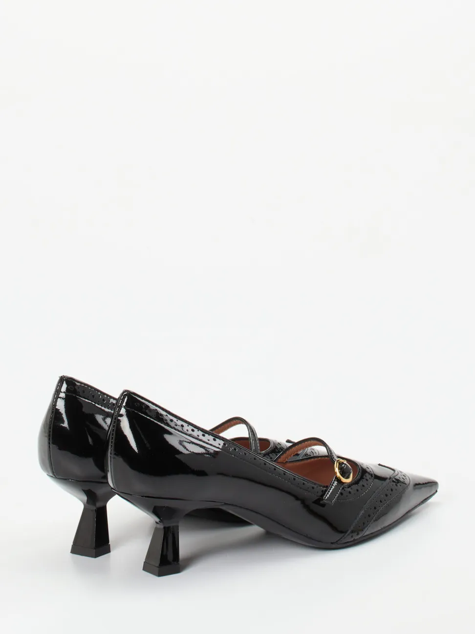 Konstantin Starke – Mary Jane Pumps aus Lackleder Schwarz