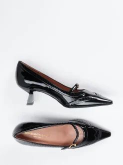 Konstantin Starke – Mary Jane Pumps aus Lackleder Schwarz