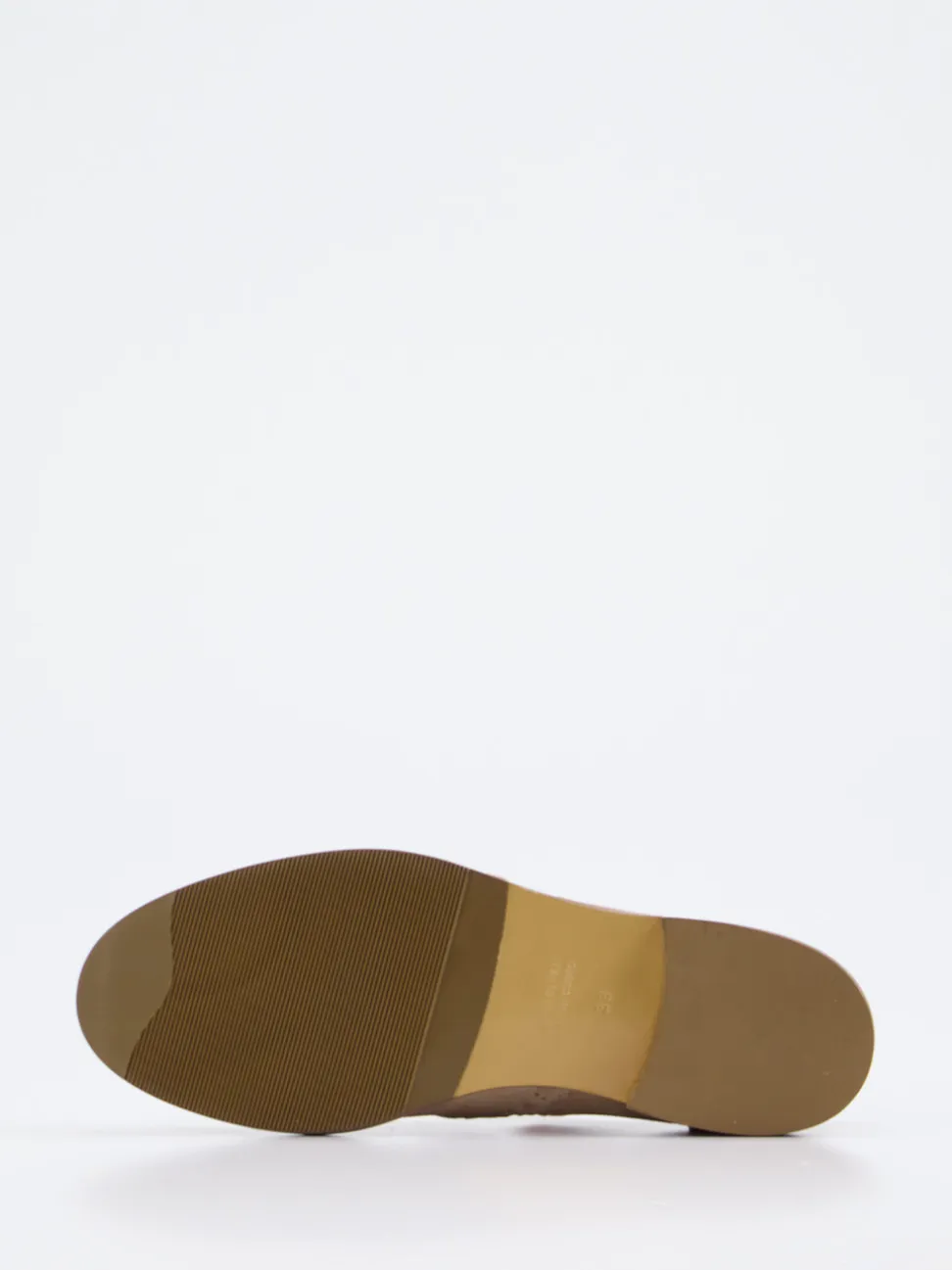 Konstantin Starke – Mary-Jane-Halbschuh aus Veloursleder beige