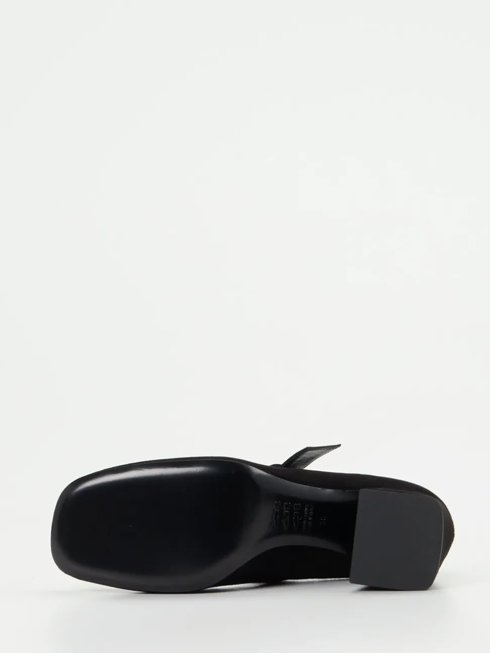 Konstantin Starke – Mary-Jane-Pumps aus Veloursleder schwarz