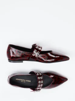 Konstantin Starke – Mary-Jane-Ballerinas aus Lackleder