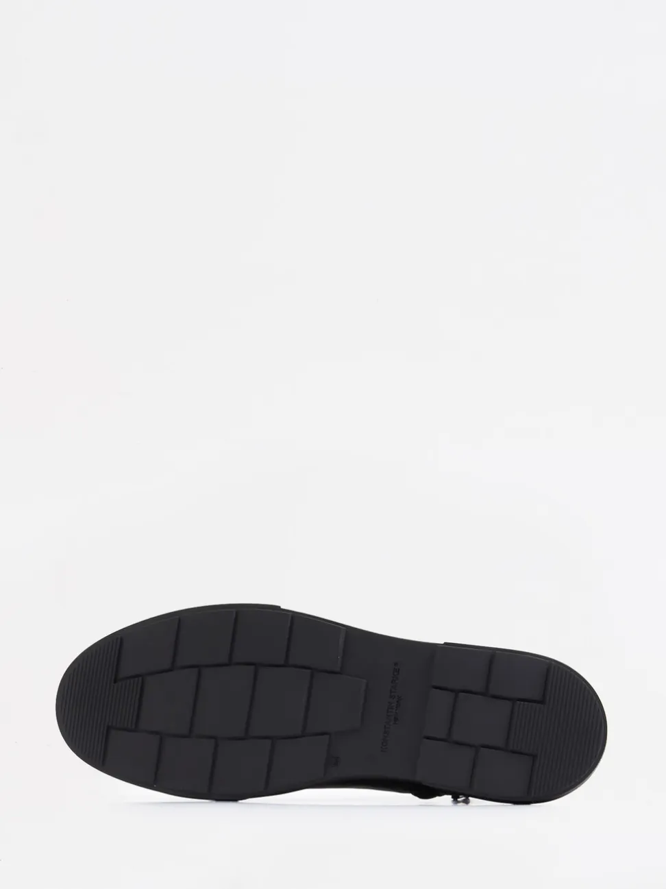 Konstantin Starke – Mid-Top Sneaker aus Lammleder Schwarz