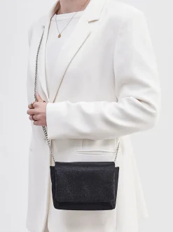 Konstantin Starke – Mini Bag aus Textil in Schwarz