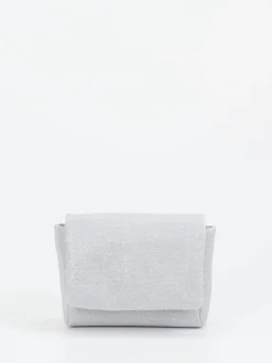 Konstantin Starke – Mini Bag aus Synthetikgewebe Silber